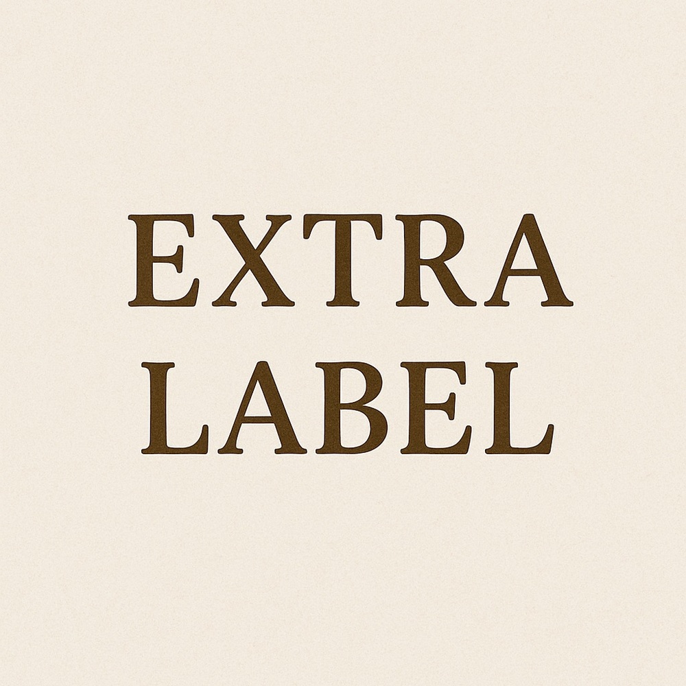 Extra Show Label for packages over 5 pounds